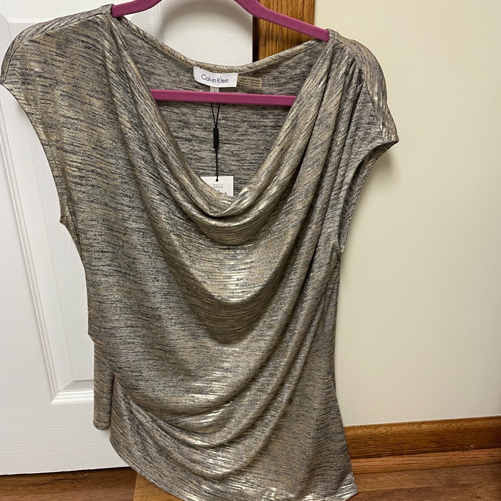 Nwt Two Calvin Klein Tops Large
